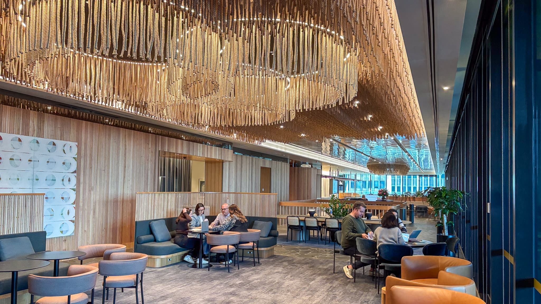 Liam presenting to a full room during a live simulation session